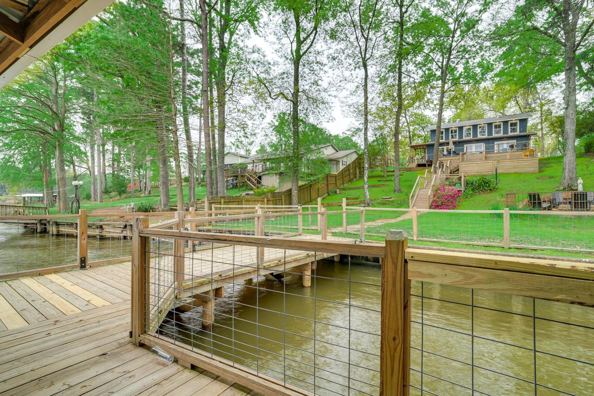 Waterfront House On Toledo Bend With Private Dock! Villa Alliance Eksteriør billede