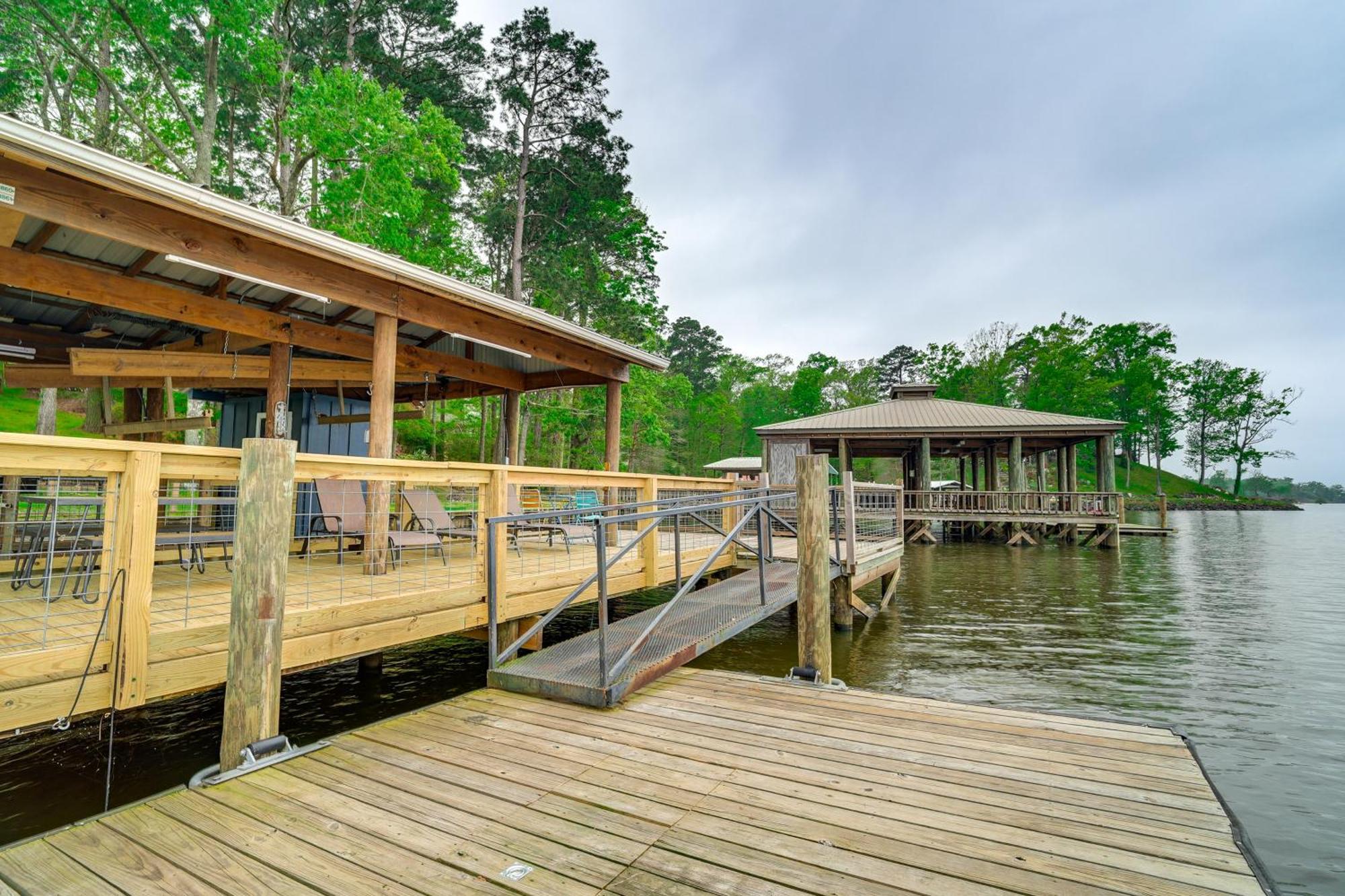 Waterfront House On Toledo Bend With Private Dock! Villa Alliance Eksteriør billede