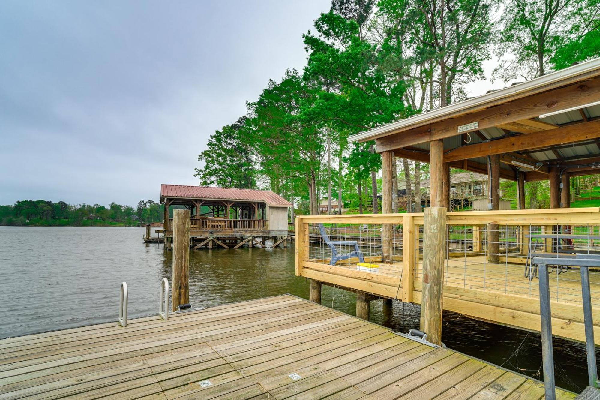 Waterfront House On Toledo Bend With Private Dock! Villa Alliance Eksteriør billede